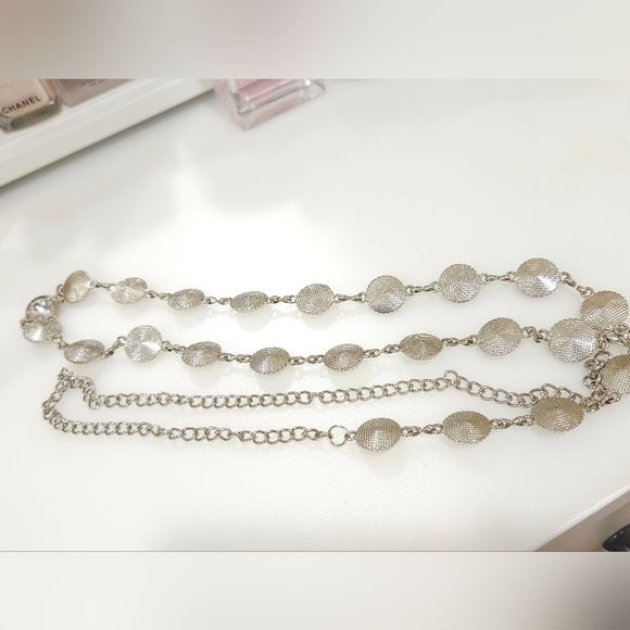 Round Clear Rhinestones Adjustable Belt - Picture 10 of 12